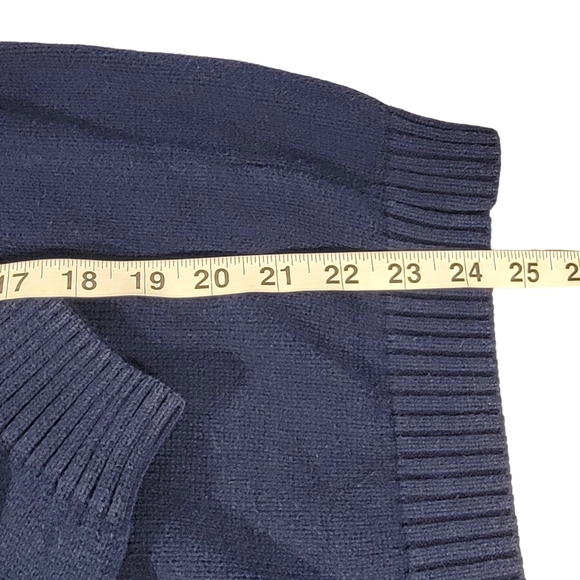 Gap Vintage Y2K Merci Spell Out Embroidered Letterman Style Sweater Men's XXL - Picture 8 of 9